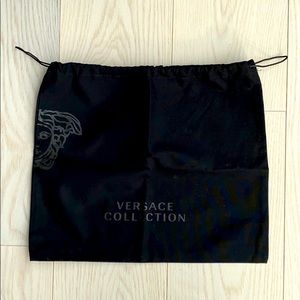 Versace  Medusa Black Medium Cloth Bag